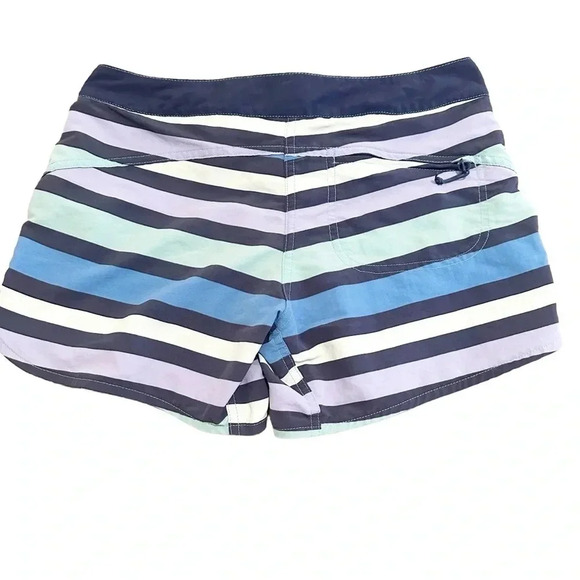 Patagonia• Wavefarer Boardshorts Blue Green Purple Nylon size 2 - Picture 4 of 12